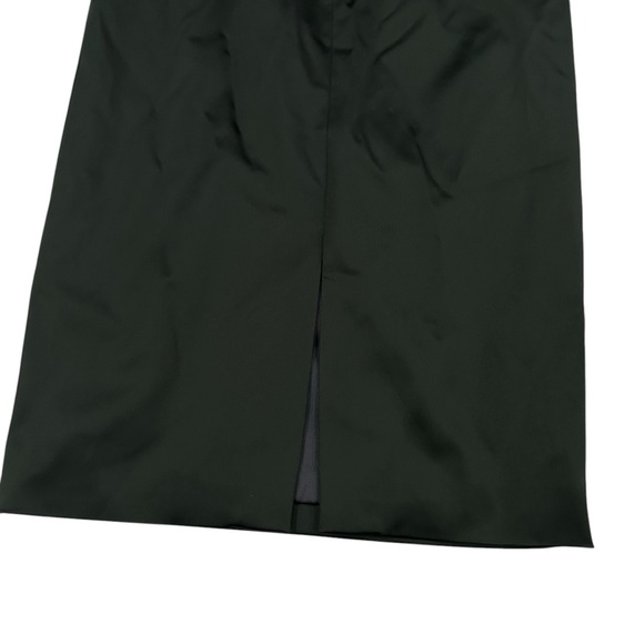 St. John Evening Black satin Dress - Picture 5 of 8
